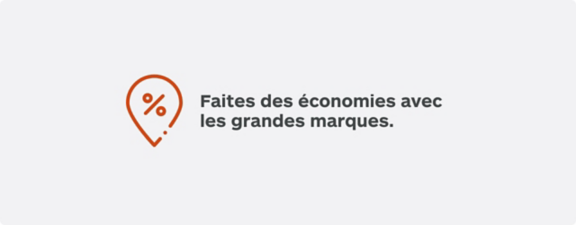 Découvrez nos offres sur les grandes marques