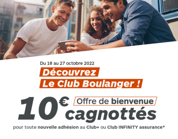 10% crédités sur votre compte fidélité sur une sélection de produits du 3 au 6 juin 2022