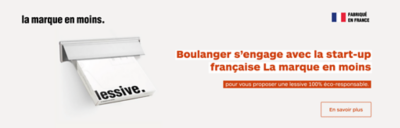 Découvrez la lessive La marque en moins