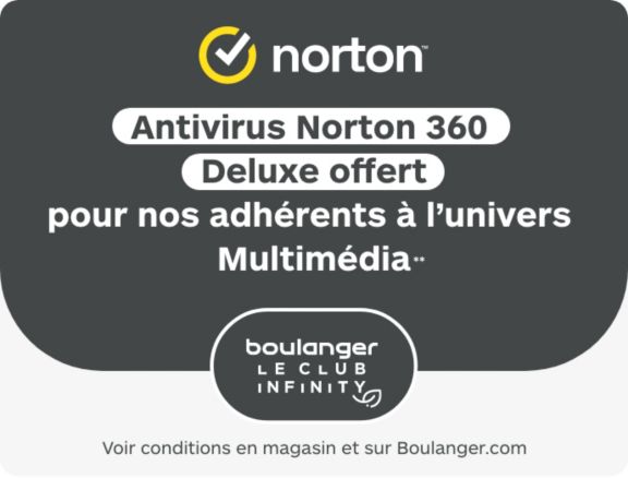 Antivirus Norton 360 deluxe offert