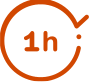 Retrait 1h