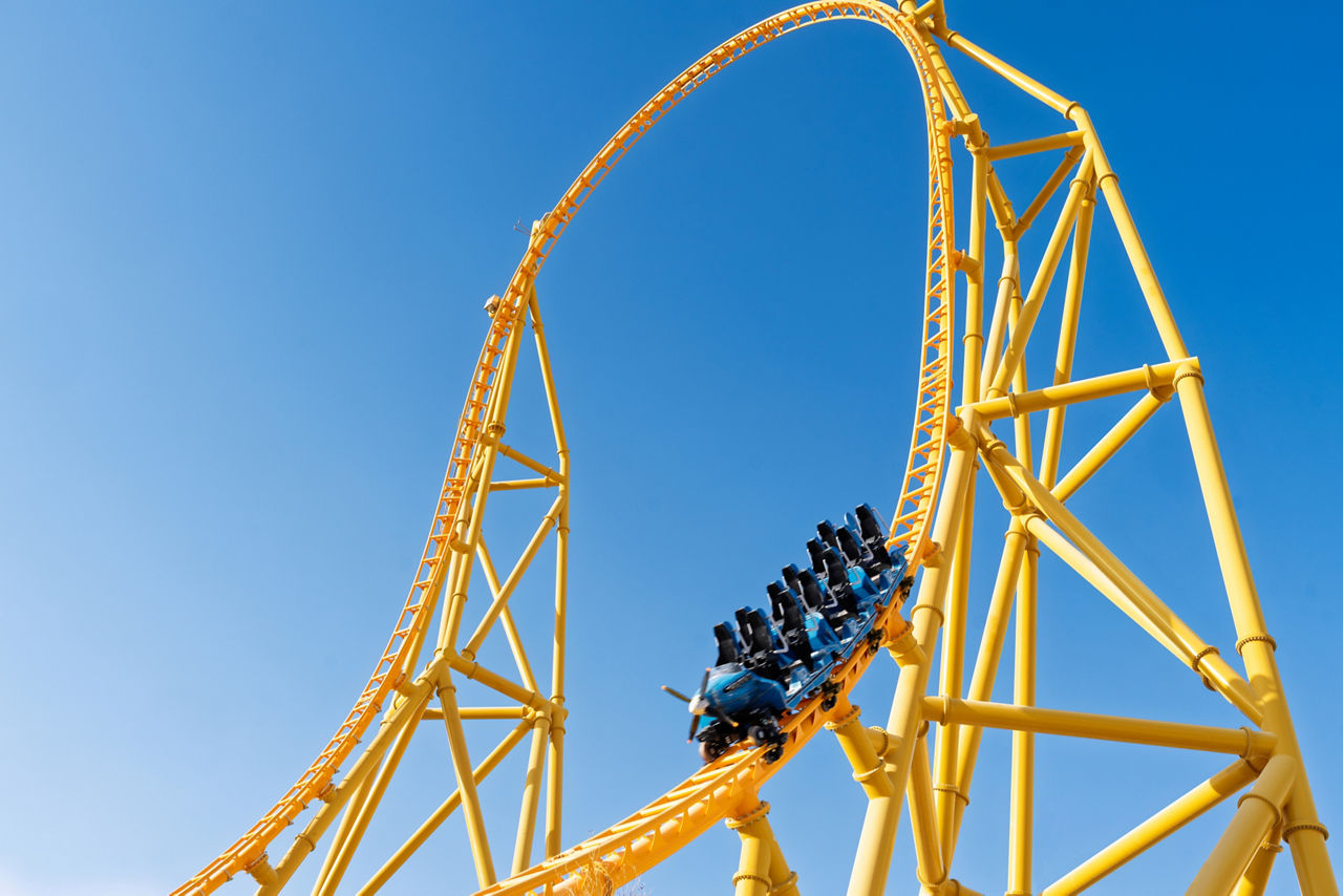 Six Flags Qiddiya City featuring world-class record-breaking rides and adrenaline attractions at Saudi Arabia’s premier theme park