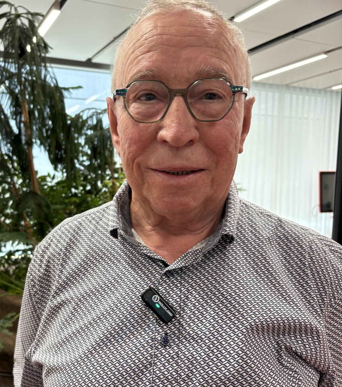 Portrait Paul, 75 Jahre, nAMD-Betroffener, Leiter einer Selbsthilfegruppe und Berater