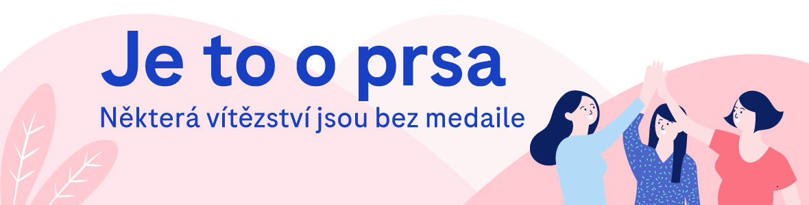 Hlavní vizuál Je to o prsa
