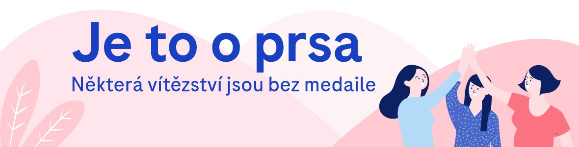 Hlavní vizuál Je to o prsa