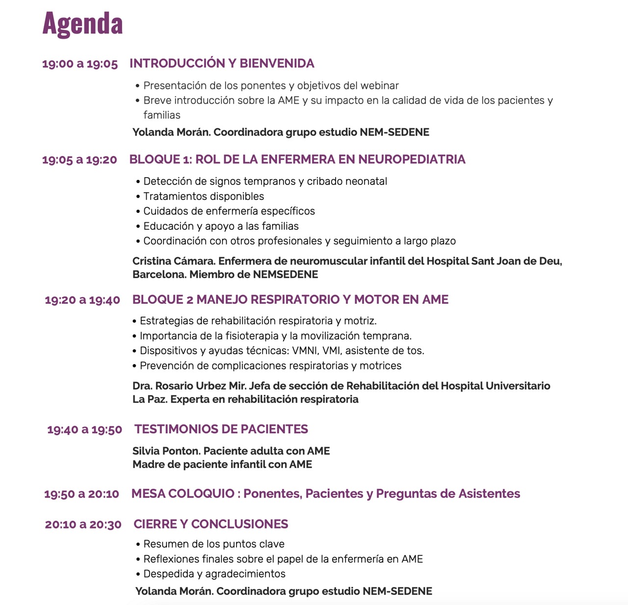 agenda webinar sedene