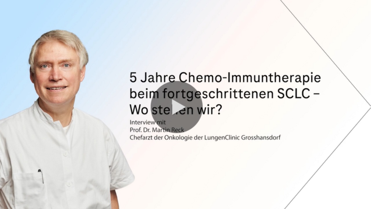 5 Jahre Chemo-Immuntherapie beim fortgeschrittenen SCLC - Wo stehen wir?