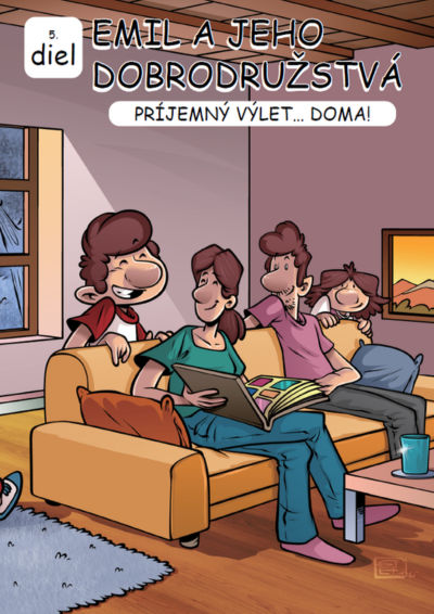 Komiks - obálka 5.diel