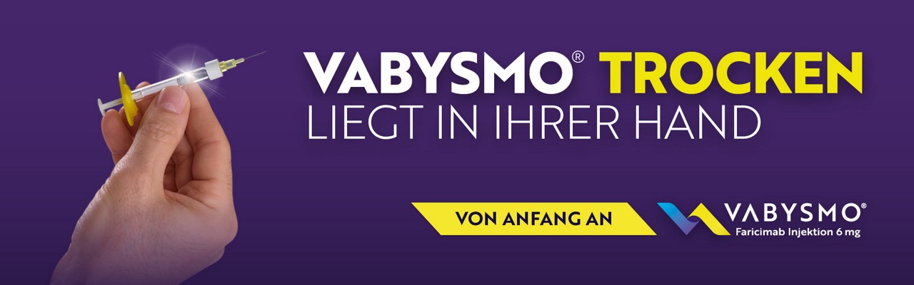 Vabysmo® Trocken liegt in Ihrer Hand