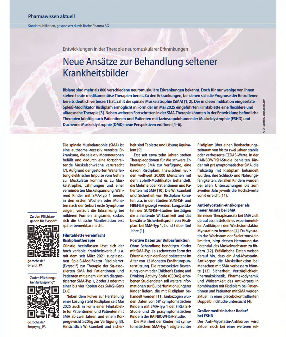 Aktuelle Sonderpublikation zu Therapieoptionen für NMD