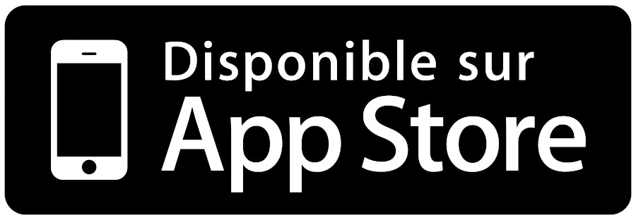 Application disponible sur App Store, nouvelle fenêtre