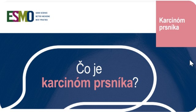 esmo prirucka rakovina prsnika