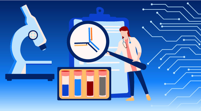 Zeichnung Wissenschaftler