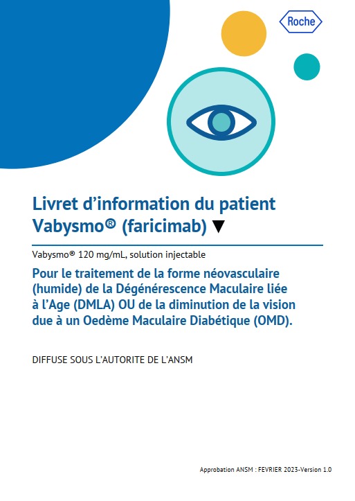 visuel première page livret information patient vabysmo