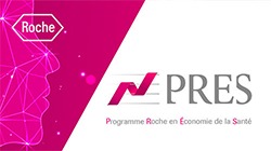 Logo PRES, Programme Roche en économie de la santé