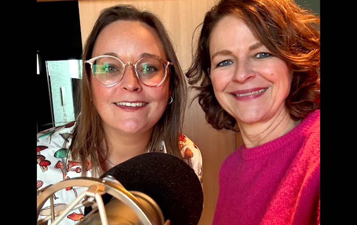 links Denise Gelpke, rechts Brigitte Nordemann