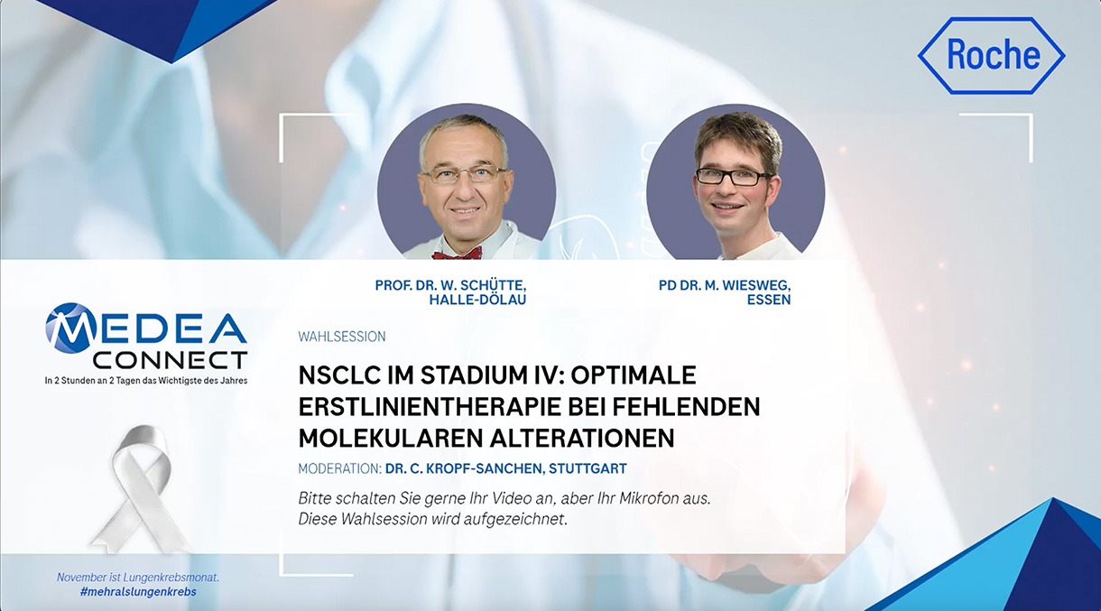 MEDEAconnect2025 Wahlsession NSCLC im Stadium IV