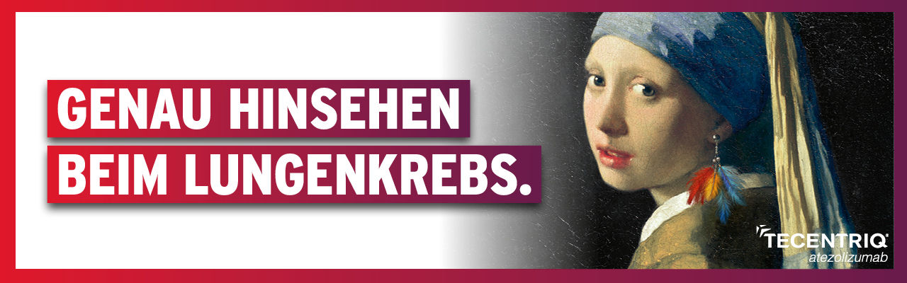 Keyvisual: Genau hinsehen beim Lungenkarzinom