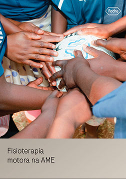 Acessar PDF com orientações e práticas de fisioterapia motora para pacientes com AME no Diálogo Roche.