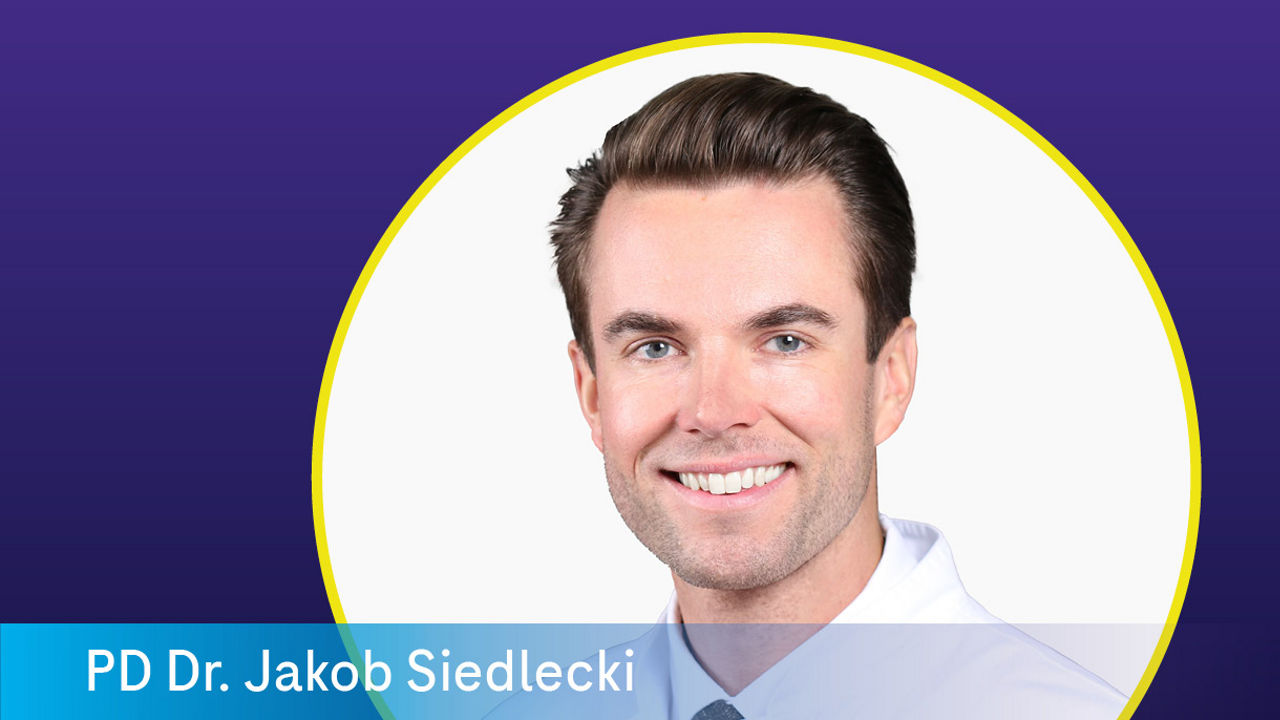 Portrait PD Dr. Jakob Siedlecki 