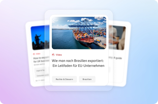 Frühe Signale. Schnellere Reaktionen.