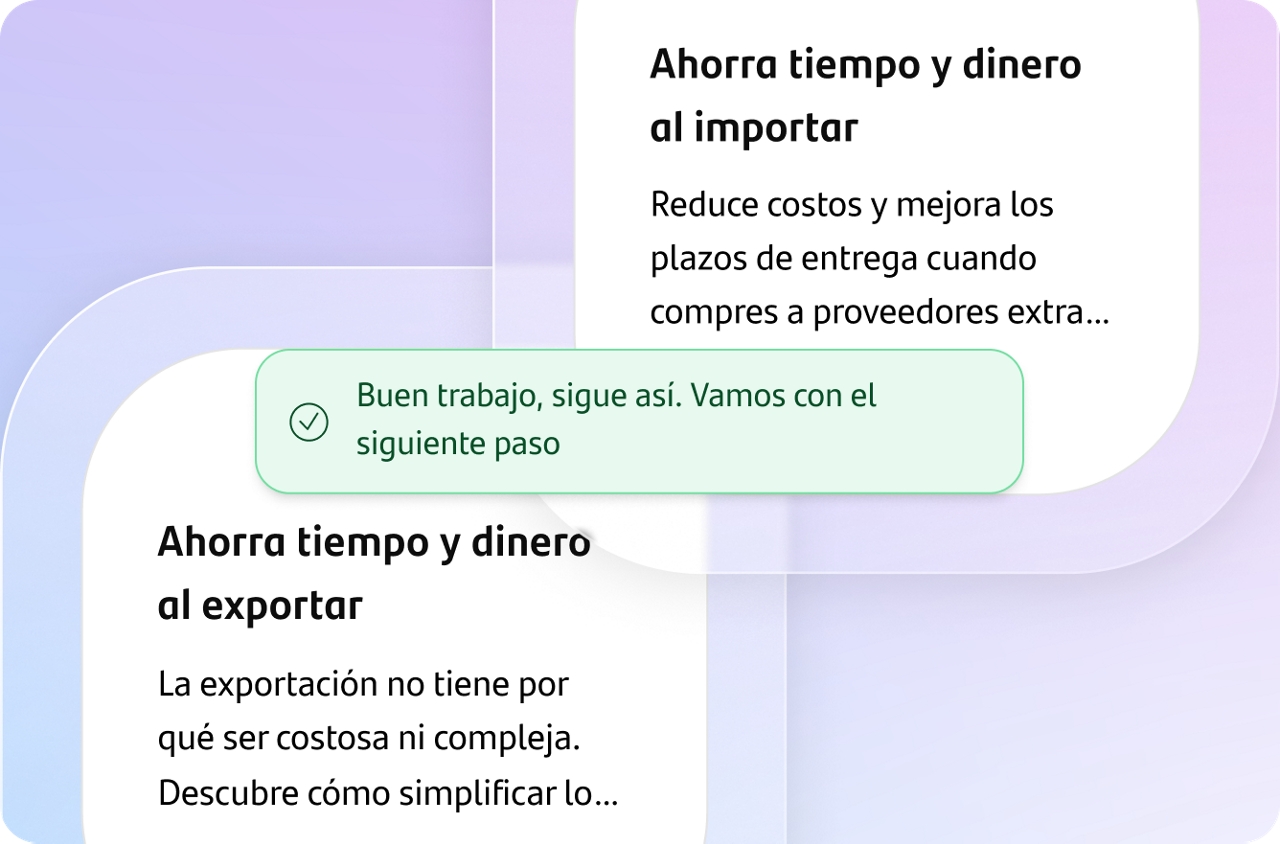 Actualizaciones oportunas que impulsan la acción