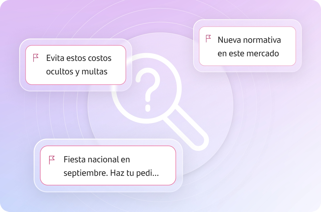 Menos señales de alerta. Más ahorros.