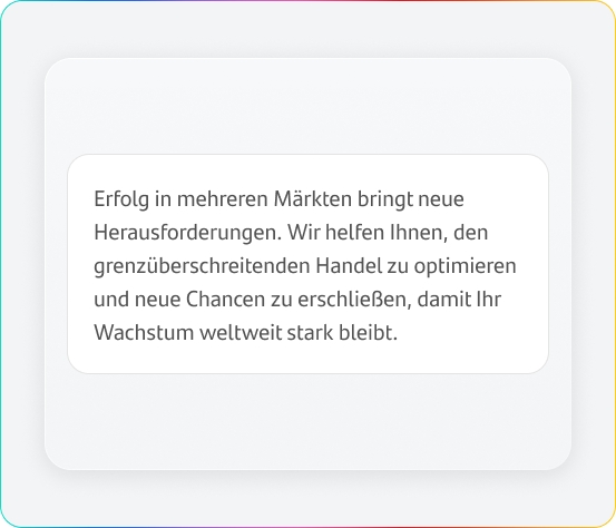 Global etablierte Unternehmen