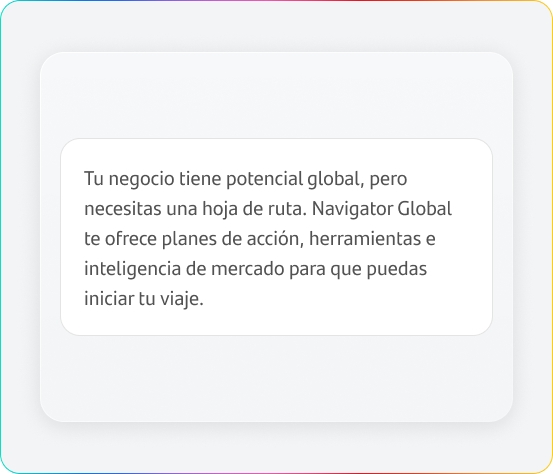 Empresas con ambición global