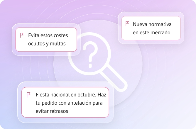 Menos señales de alerta. Más ahorros.