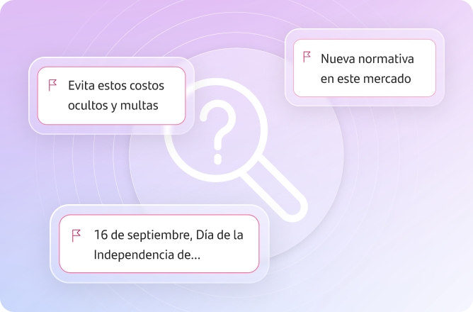 Menos señales de alerta. Más ahorros.