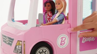 | kaufen Zubehör 3-in-1 online Barbie Abenteuer-Camper INTERSPAR mit Super