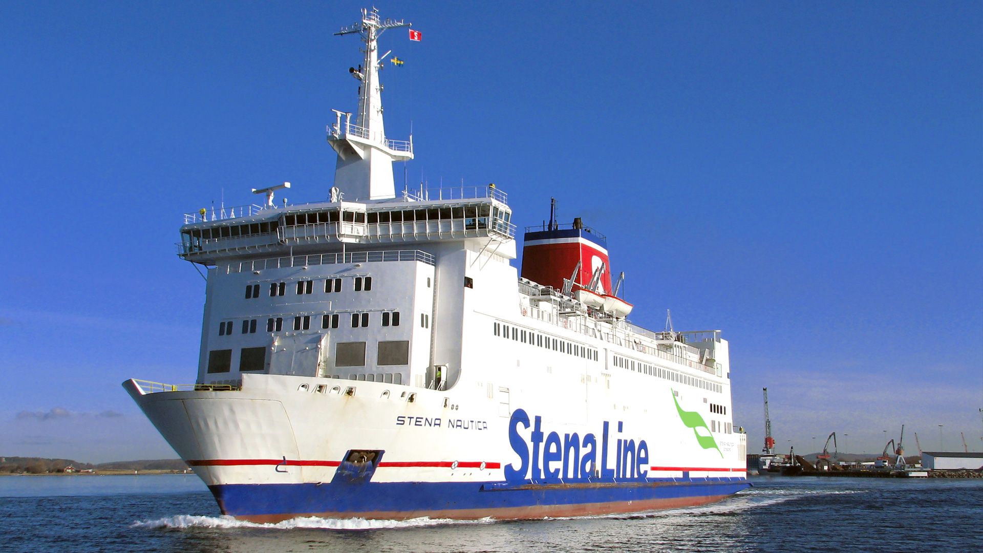 Stena Nautica ferry at sea