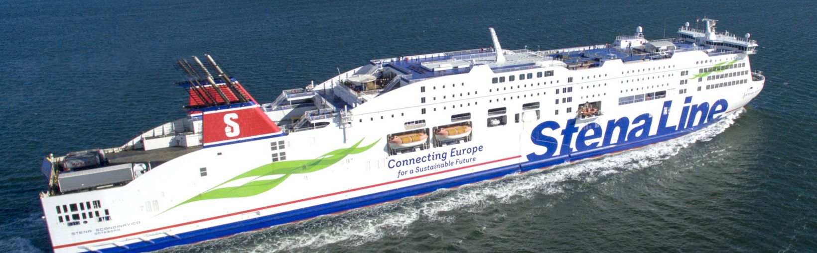 Stena Scandinavica ferry en el mar
