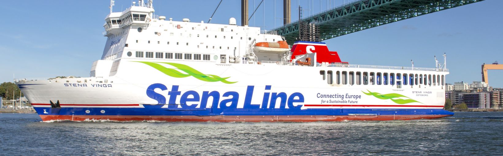 Stena Vinga ferry at sea