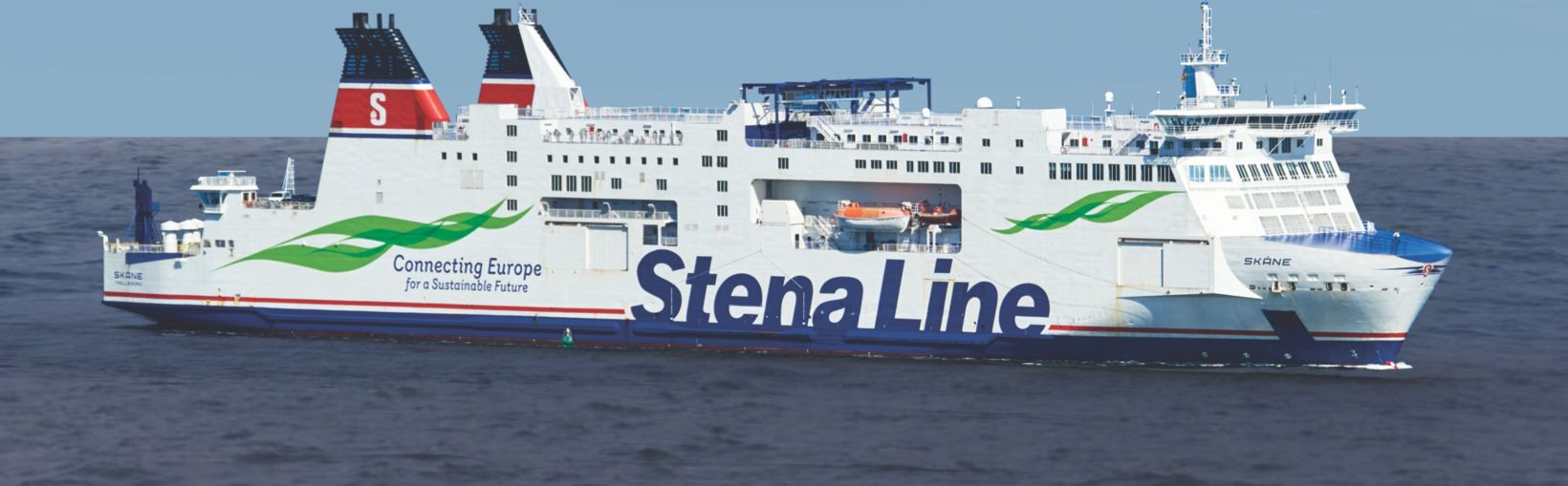 Skane ferry at sea                 