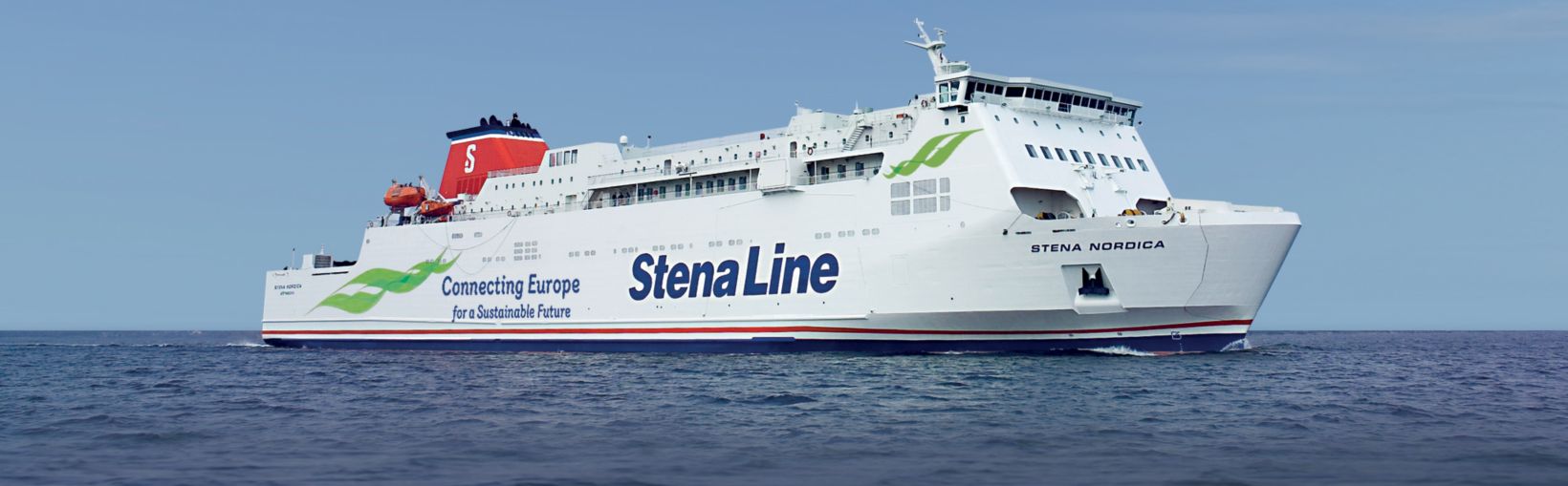 Færgen Stena Nordica til søs            