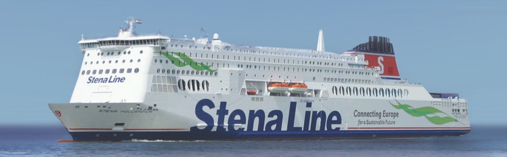 Stena Hollandica veerboot op zee                 