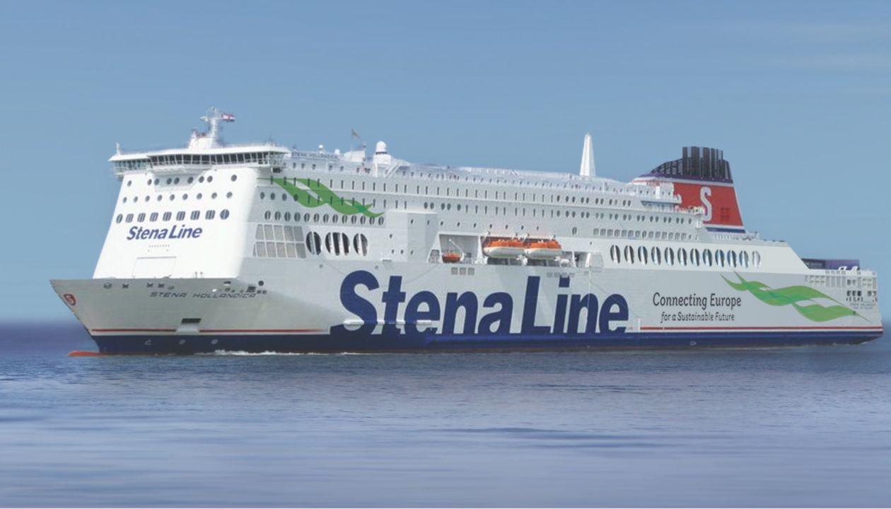 Stena Hollandica ferry at sea                 