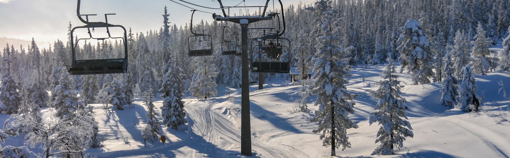 Skiing and nature in SÃ¤len, Sweden