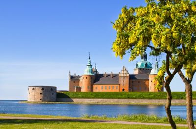 Medieval Castle in Kalmar, Sweden.