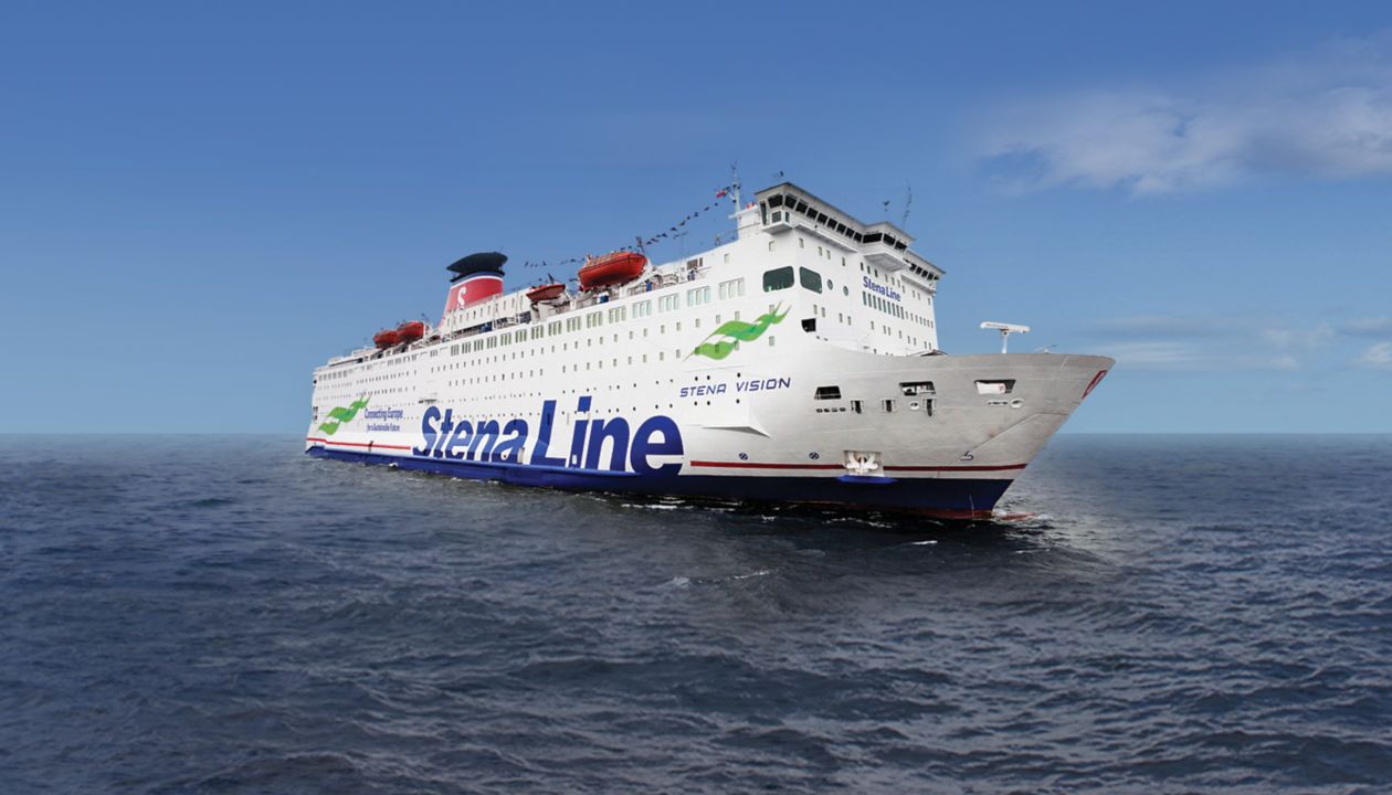 Stena Vision ferry at sea