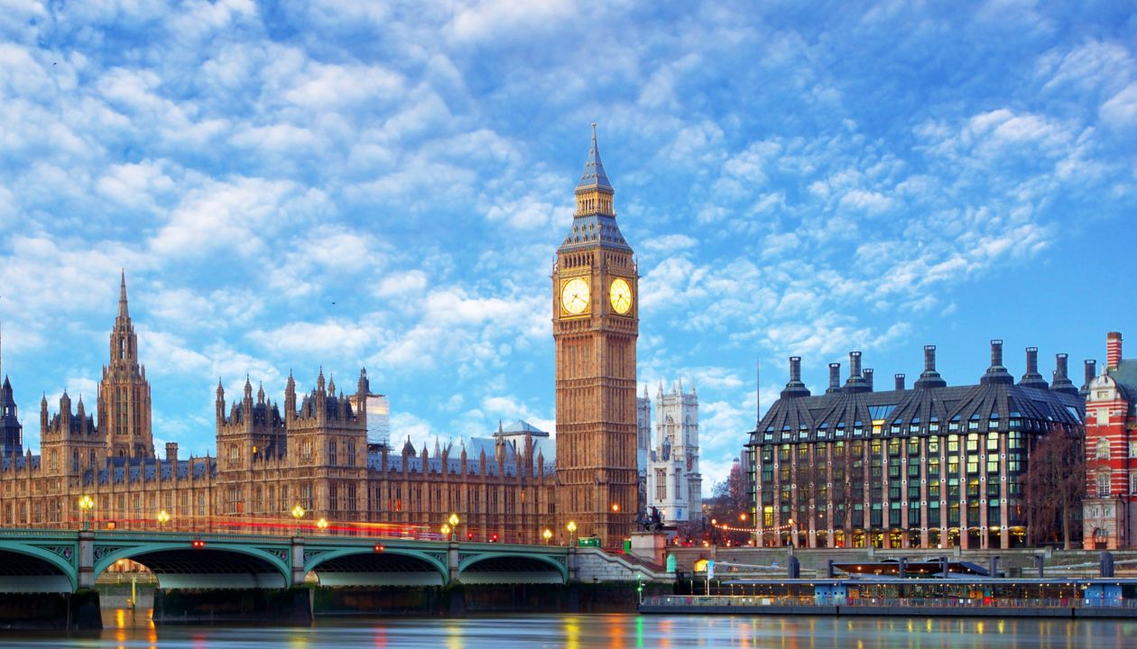 London - Big ben and houses of parliament, UK