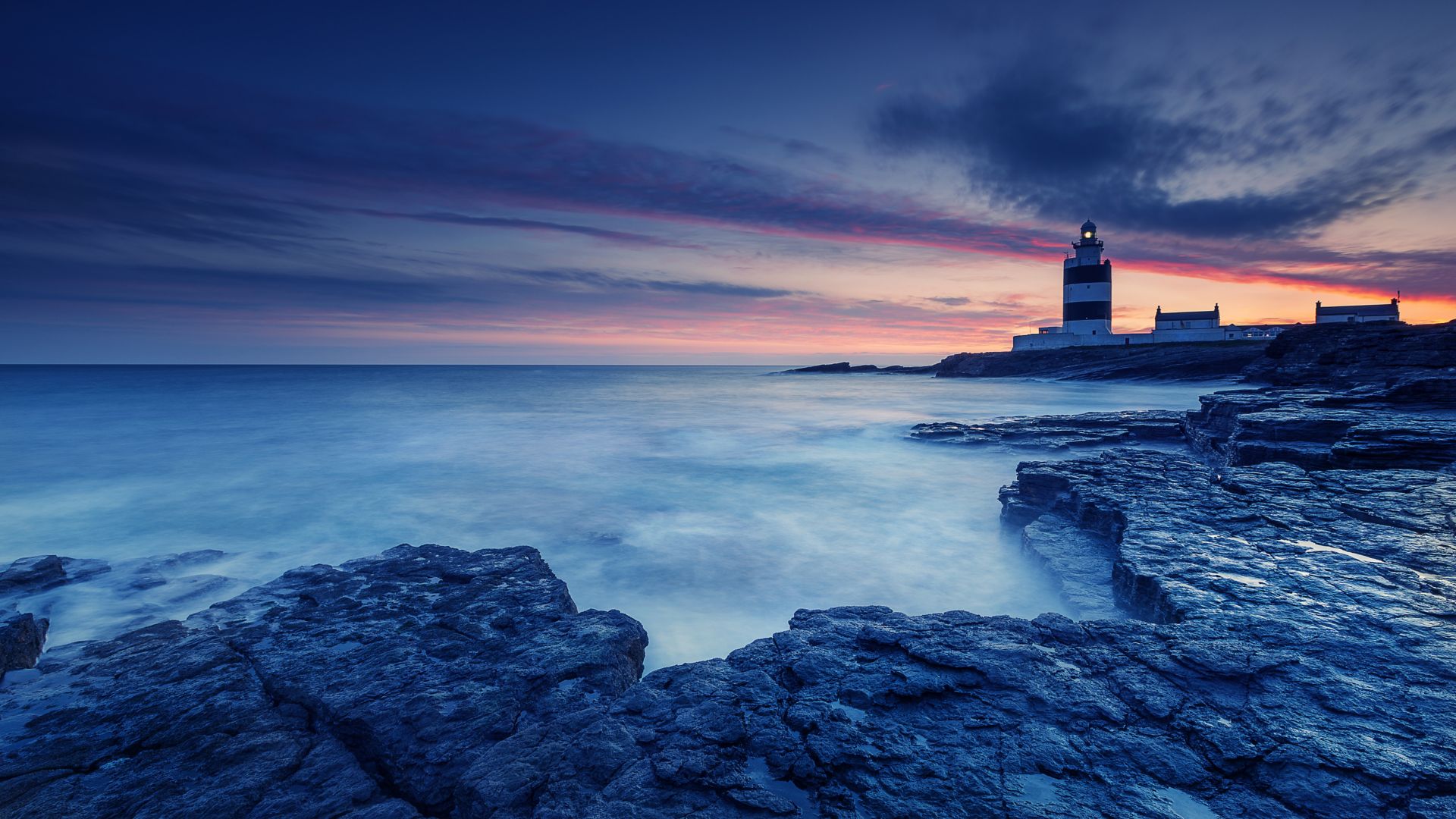 County Wexford, Irland Lighthouse ved Hook Head