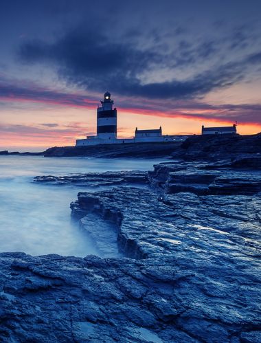 County Wexford, phare irlandais à Hook Head