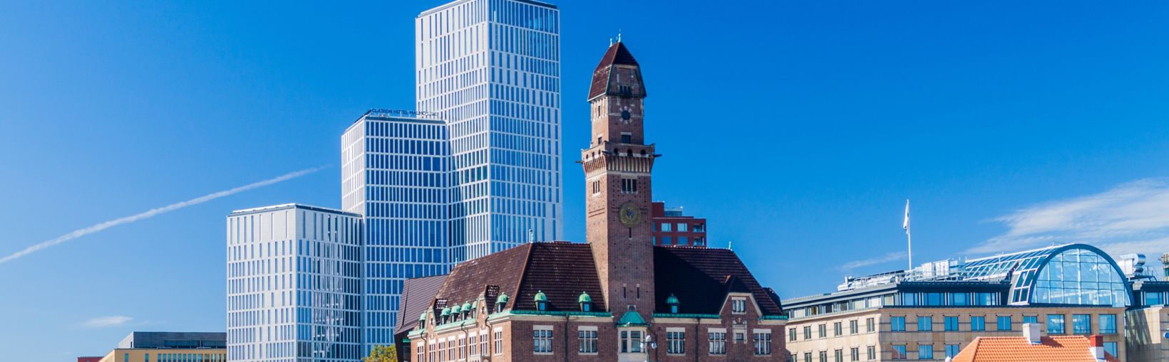 Urban landscape of Malmo, Sweden