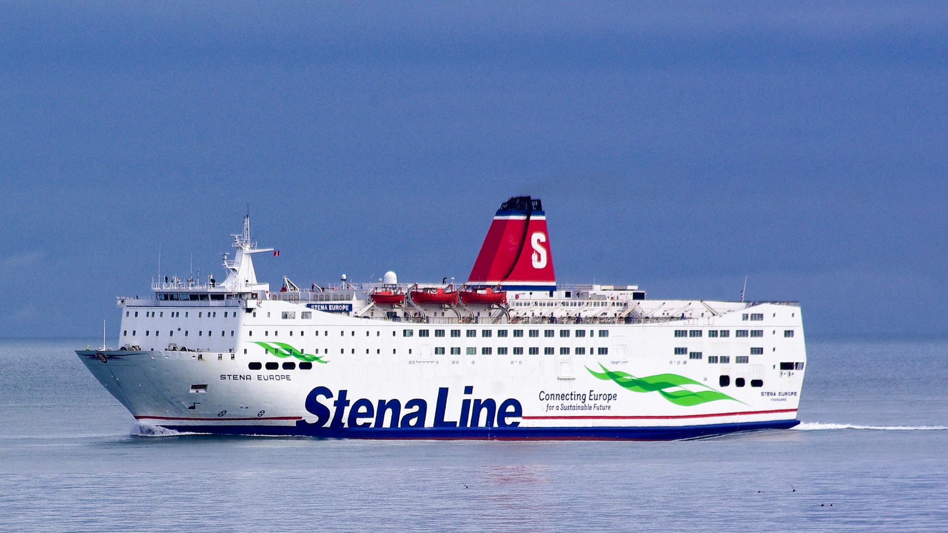 Stena Europe Fähre auf See