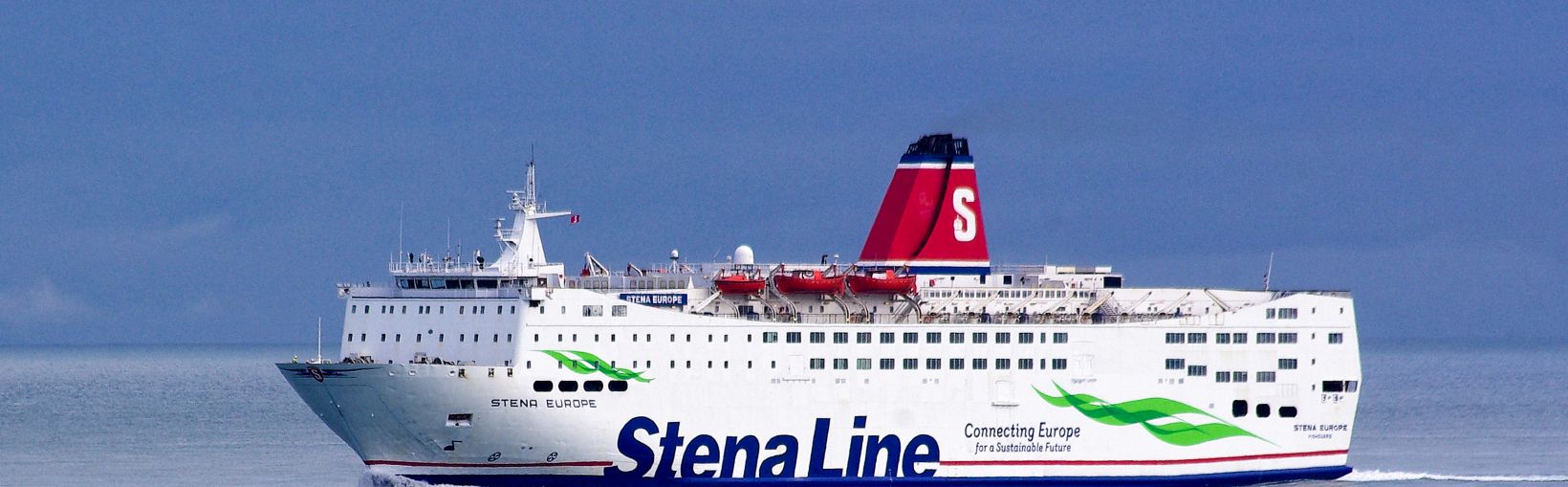 Stena Europe ferry op zee
