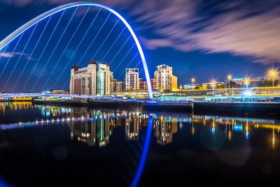Gateshead millennium bridge