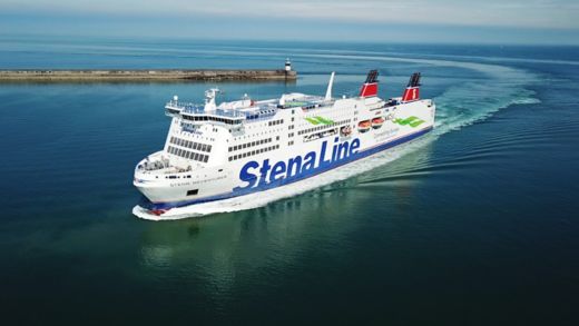 Stena Adventurer ferry at sea